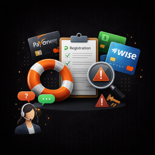 Допомога у виборі та робота з платіжними системами (Payoneer, Wise та інші)